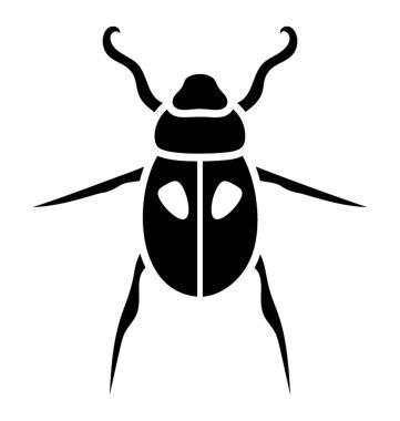 Böceği resmeden ile bacakları olan bir böcek 