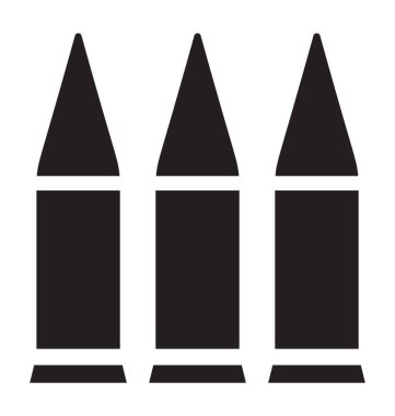 Silah kullanma kutsal kişilerin resmi sivri şekil kurşun