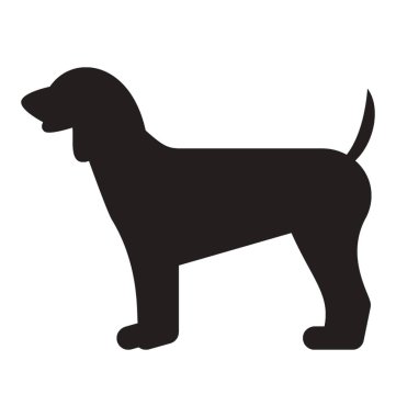 Avcılık dpicting av köpeği için kullanma kutsal kişilerin resmi bir evde beslenen hayvan hayvan