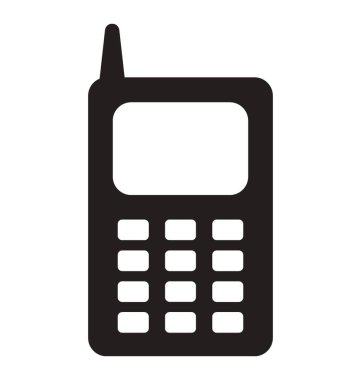 Simge iletişim amaçlı cep telefonu resmeden bir aygıt kullanım