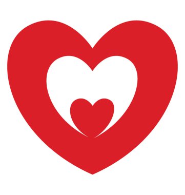 aşk simgeleyen kalp katı simgesi 