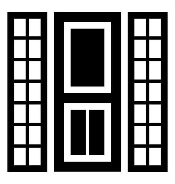 Значок Вектора Затвора Плантации — стоковый вектор