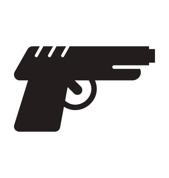 Ícone Uma Pistola Representando Walther — Vetor de Stock