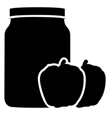 Kırmızı biber hava geçirmez kavanoz, chili sos ile 