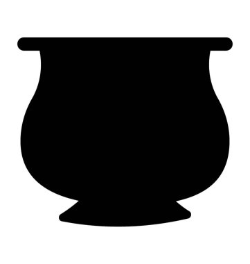 Simge toprak kap üzerinde gösterilen kil tarafından yapılan pot 