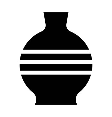 Ev ve köşeleri dekore etmek için seramik vazo 