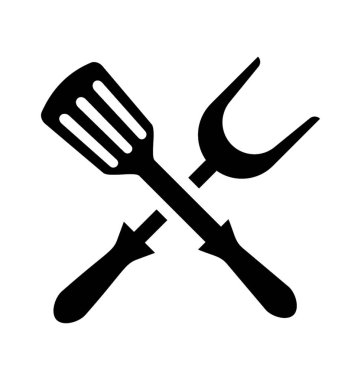 Yemek pişirmeye Barbekü spatula 