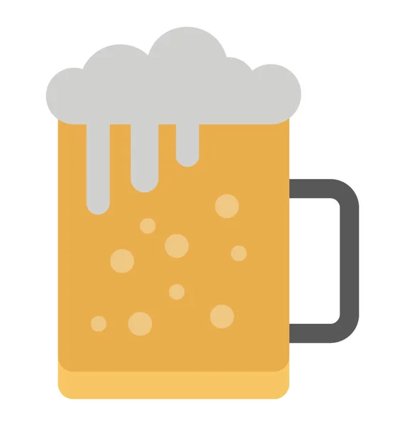 Grand Pichet Bière — Image vectorielle