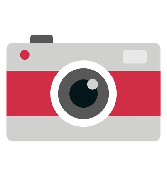 Digital Camera Take Photographs — Stock Vector