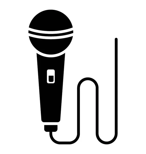 Иконка Микрофона — стоковый вектор