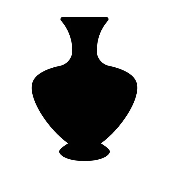 陶瓷花瓶 泥和陶瓷制成的花瓶 — 图库矢量图片