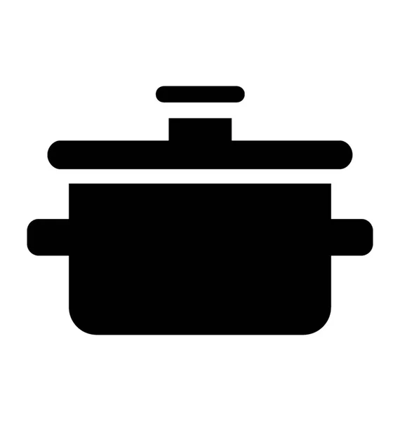 Cooking Pot Cook Food — Stock Vector