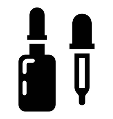 İlaç ya da sıvı damla yolu ile sağlamak için şişe damlalık 