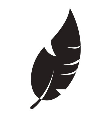 Hayvan tüyü glif vektör simgesi