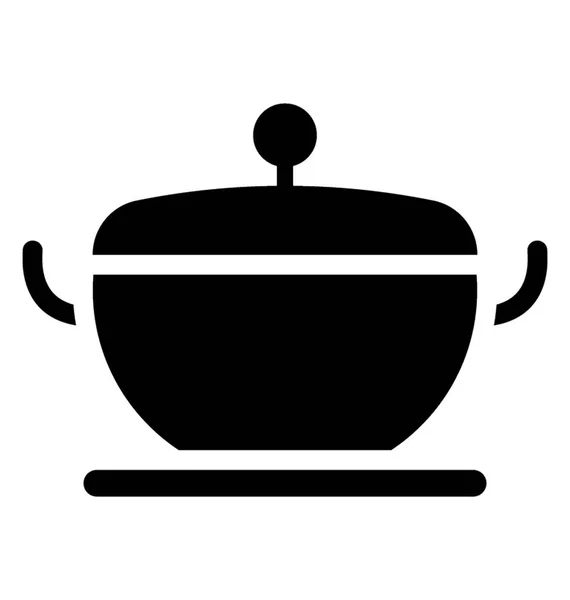 Cooking Non Stick Saucepan Casserole — Stock Vector