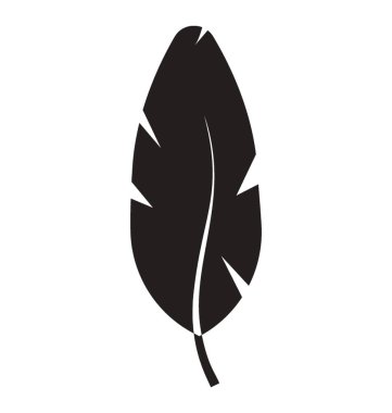 Hayvan tüyü glif vektör simgesi