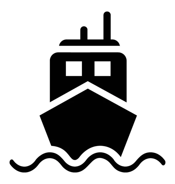 Motorbåt För Vattensport — Stock vektor