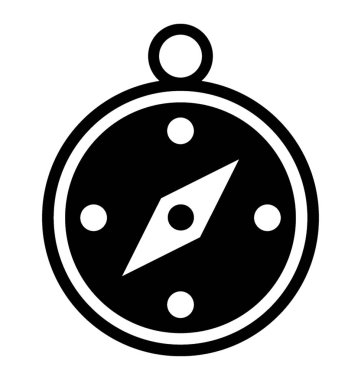 Seyahat eden bir uçuş mühendisi, pusula 