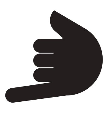 El Shaka veya telefon görüşmesi jest yapma