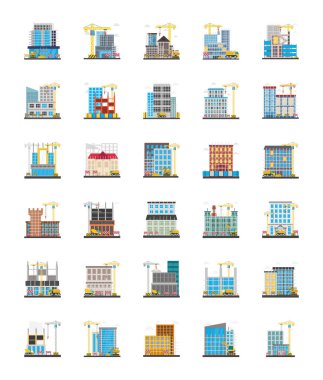 Ortogonal Icons set iskele