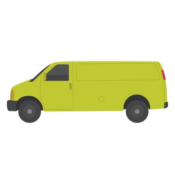 Ticari araç bilinen şeyler sunmak için bir kamyon 