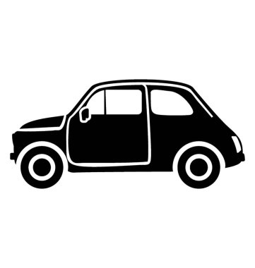 Mini cooper araba sigara Cabrio çatı sahip 