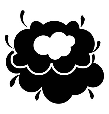 Kimyasal bir patlayıcı yangın heykelde ateş topu 