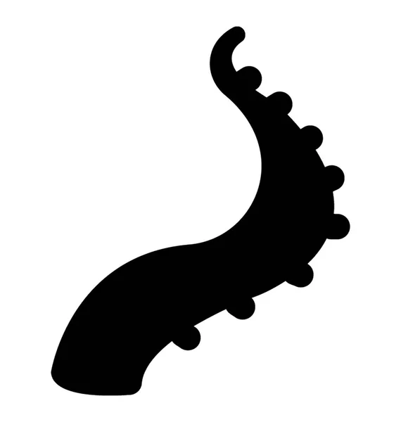 Їстівні Креветки Морепродукти Значок Креветок — стоковий вектор