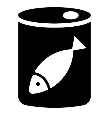 Teneke paketi balık içinde sahip konserve balık 