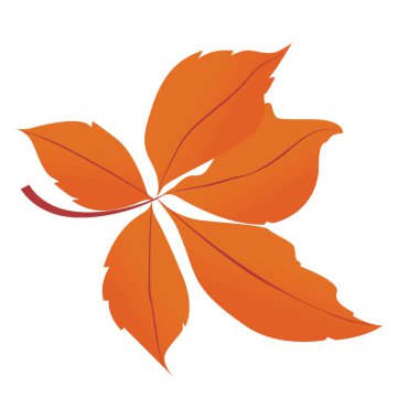 Yapraklı bir bitki kestane yaprak resmeden bir çiçekli şeklinde Şubesi 