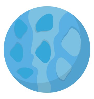 Gezegen yıldız neptune simgesi