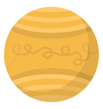 Uzay gezegen Venüs simgesi