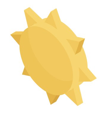 Bayraklarında güneşli havalarda güneş