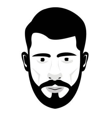 Yaratıcı portre fotoğraf simge