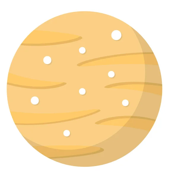 太空行星金星图标 — 图库矢量图片