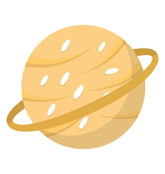 Saturno Planeta Sistema Solar —  Vetores de Stock
