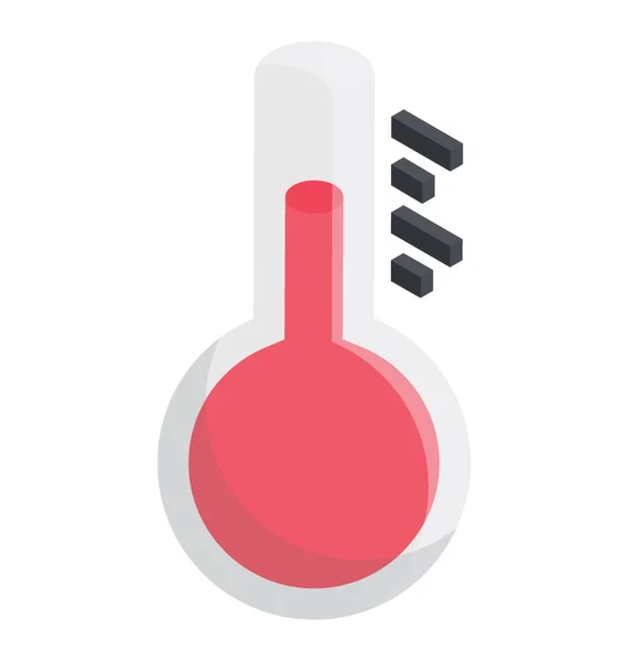 Uno Strumento Misurare Temperatura — Vettoriale Stock