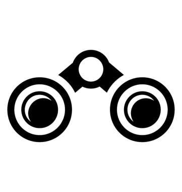 Keşif fikir temsil eden dürbün