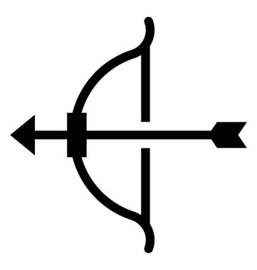 Mevcut okçuluk için tasarlanmış ok ve yay