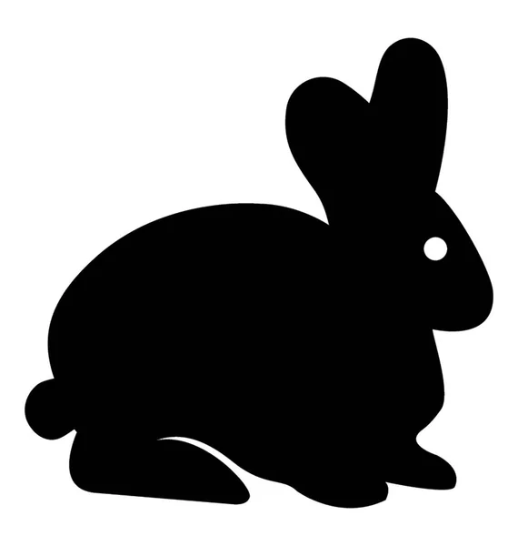 Прыгающее Животное Кролик — стоковый вектор