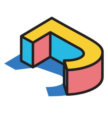 Çekici alfabe tonları 3d j sahip 