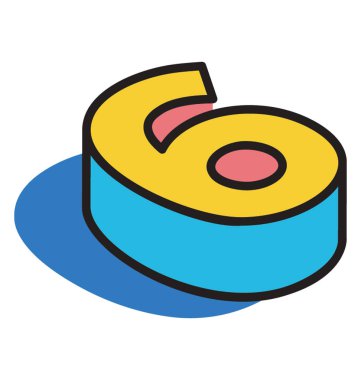 Sayısal mektup 3D etkisi, 3d altı