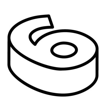 Sayısal mektup 3D etkisi, 3d altı