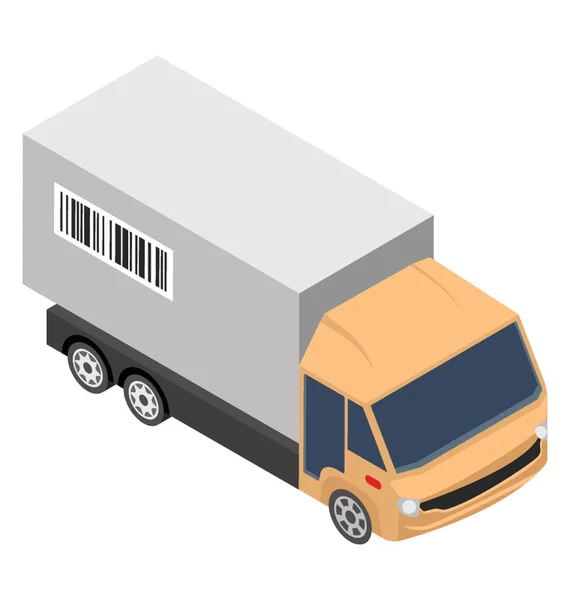 Transport Towarowy Logistyka Dostawy Transport Ciężarowy — Wektor stockowy