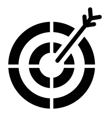 Glif tasarım simgesini hedef