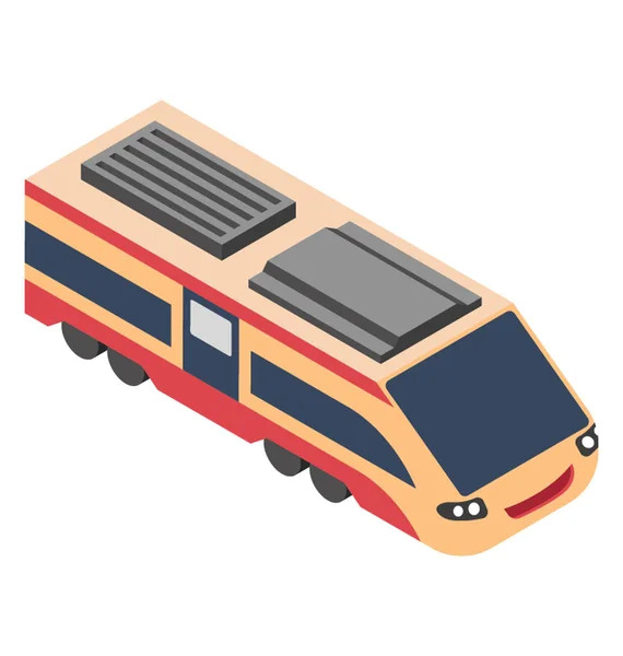 Ein Symbolbild Für Straßenbahn — Stockvektor