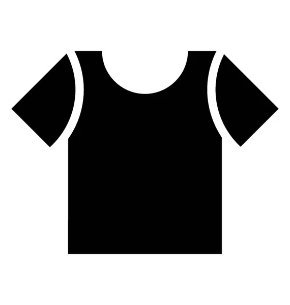 Glyphe Icône Shirt Jumeler Avec Jean — Image vectorielle