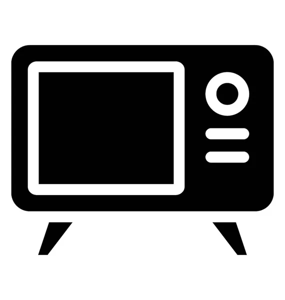 Producto Electrónico Televisión Estilo Antiguo — Vector de stock