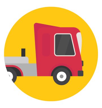 Bagaj taşımak için flatbed kamyon 