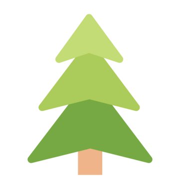 Kabarık genç şube köknar ağacı, iğne yapraklı ağaç 